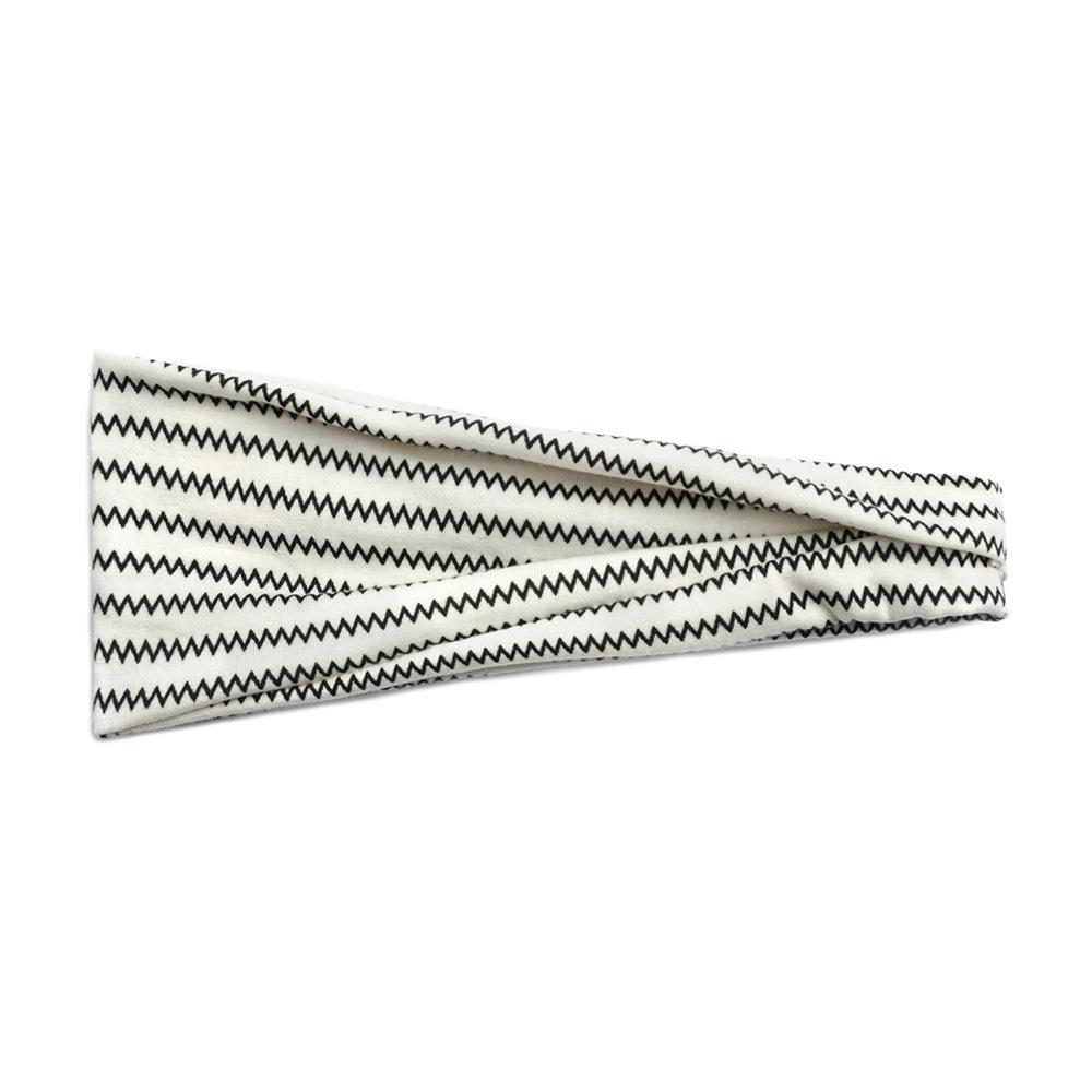 Damen Sportstirnband Yoga Stirnband Schweißabsorbierendes Band Antitranspirant Breite Kante Bedrucktes Kopftuch Haarschmuck