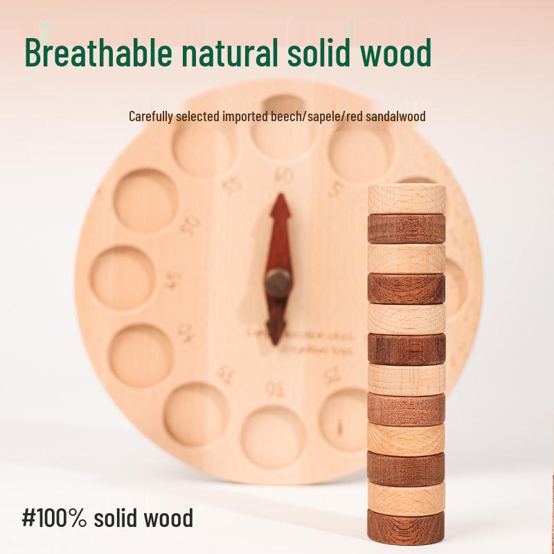 Kinder Holz Lernuhr Spielzeug für Früherziehung