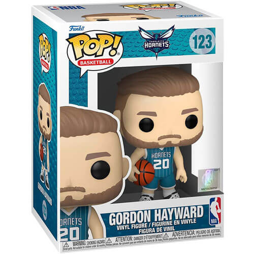 NBA Hornets Gordon Hayward (Blaugrüner Jersey) Pop! Vinyl