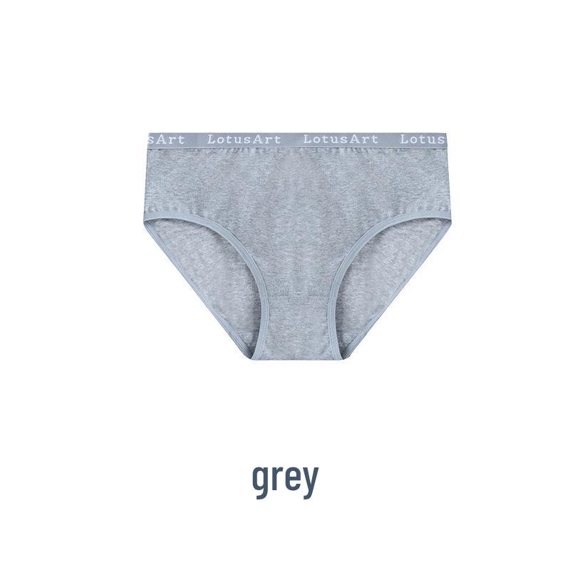 Plus Size Pure Cotton High Elastic Mid-Rise Comfortable Briefs