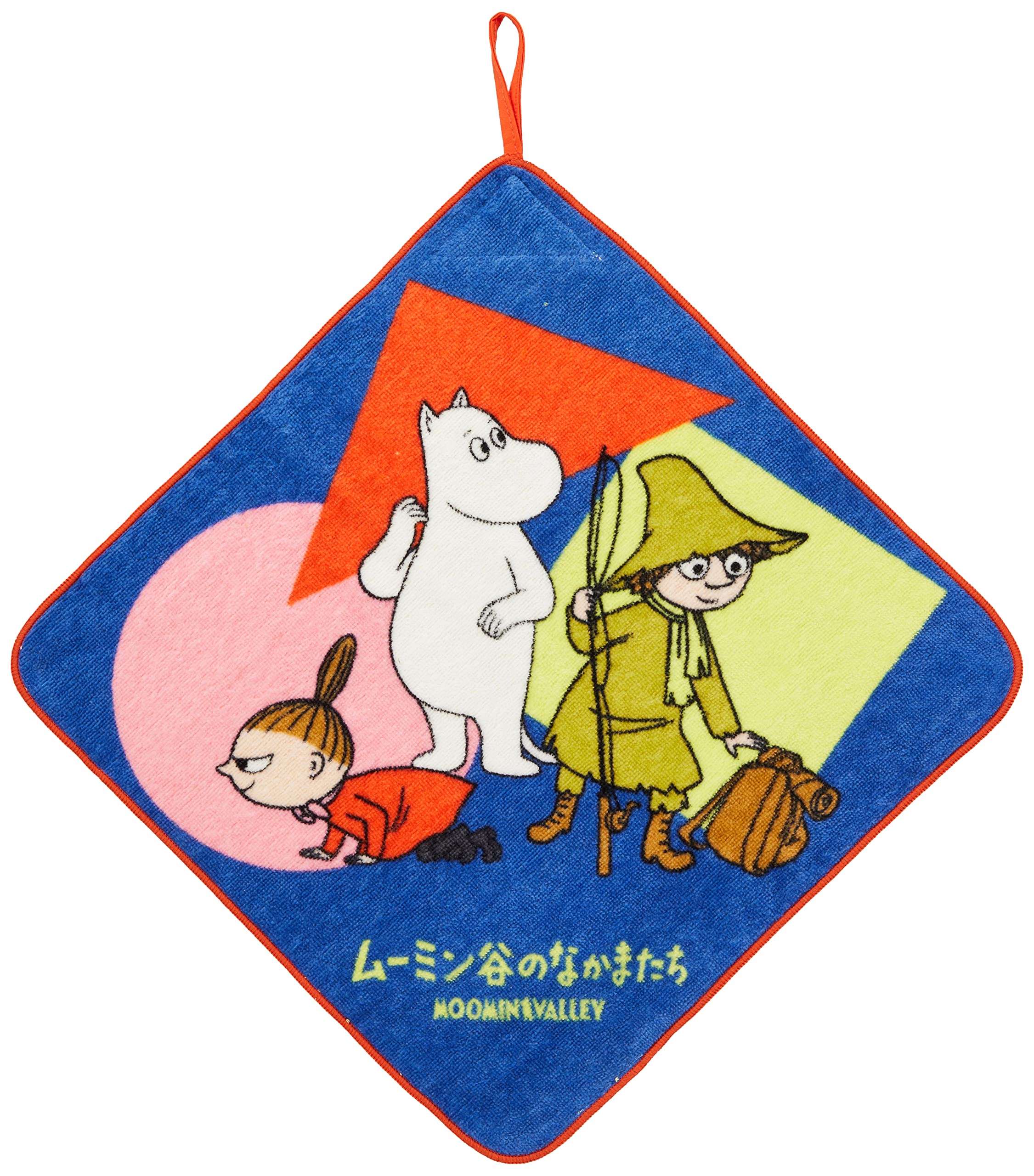 Marushin Loop Towel Moomin Story in Progress Moomin 33 x 33cm Back to Character Item 1405035400 School/Preschool Goods,
