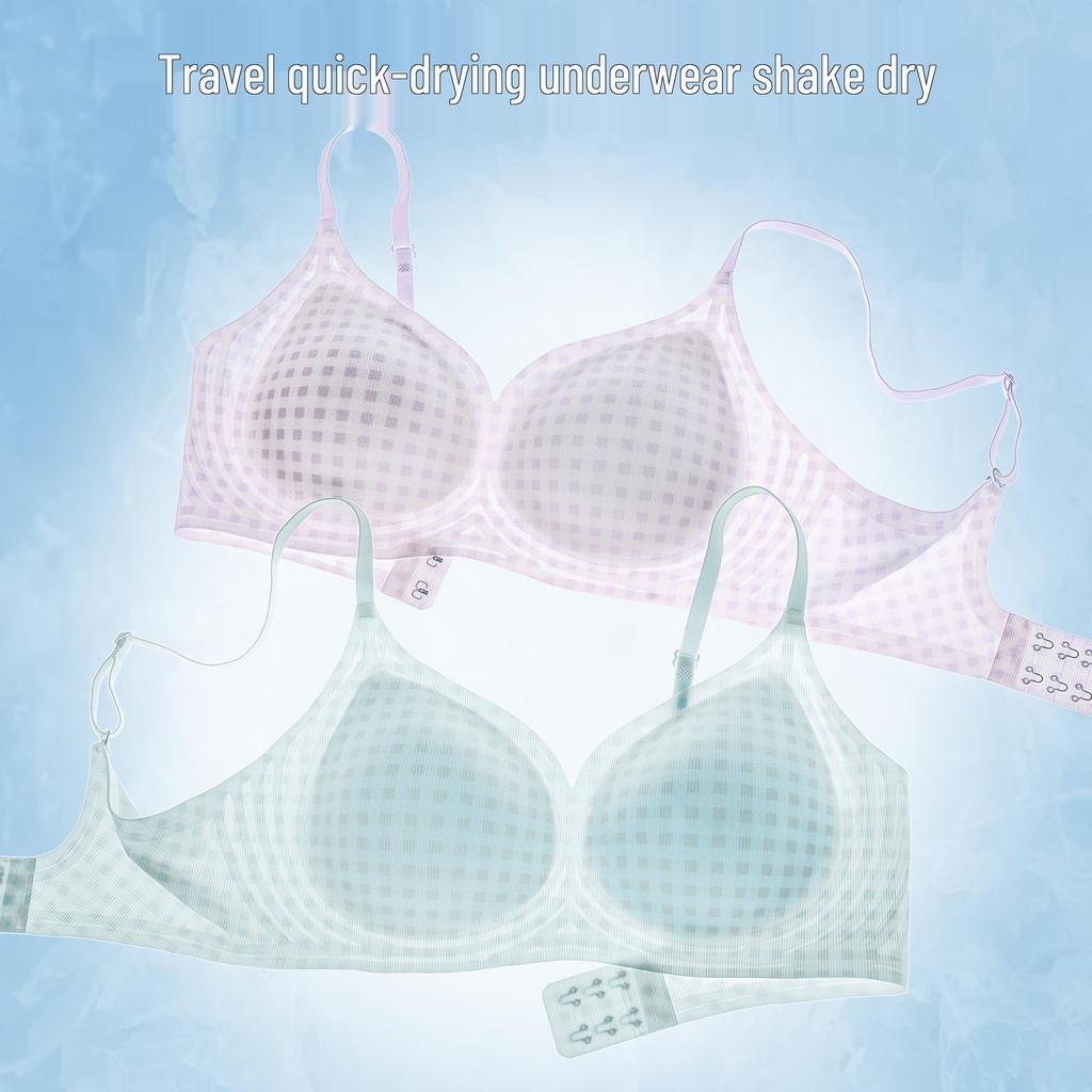 Wire-Free Comfortable Lifting Bra with Side Support