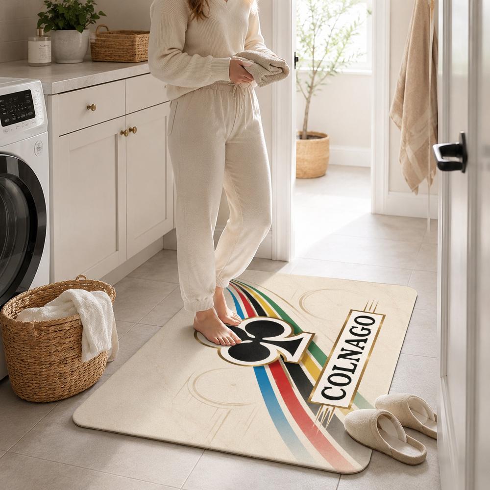 For Sport Home Design C-Colnago Floor Mat Doormat Hallway Carpet Living Room Rugs Bath Floor Mats Home Decor
