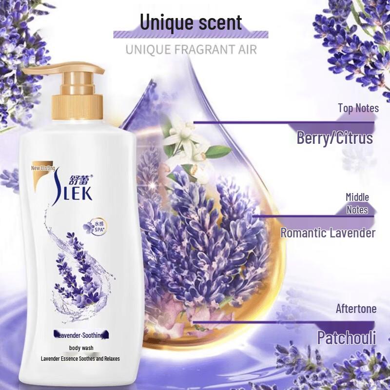 

Slek Lavender Soothing Shower Gel