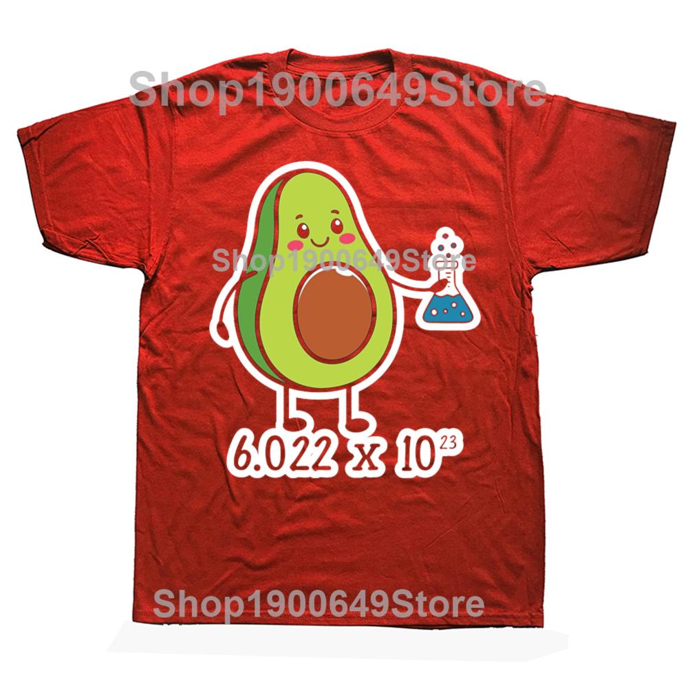 

Fashion Chemistry Avocado Print Hip Hop Short Sleeve Men Women Summer Cool Casual Outdoor T Shirts Tops Men Clothing S
