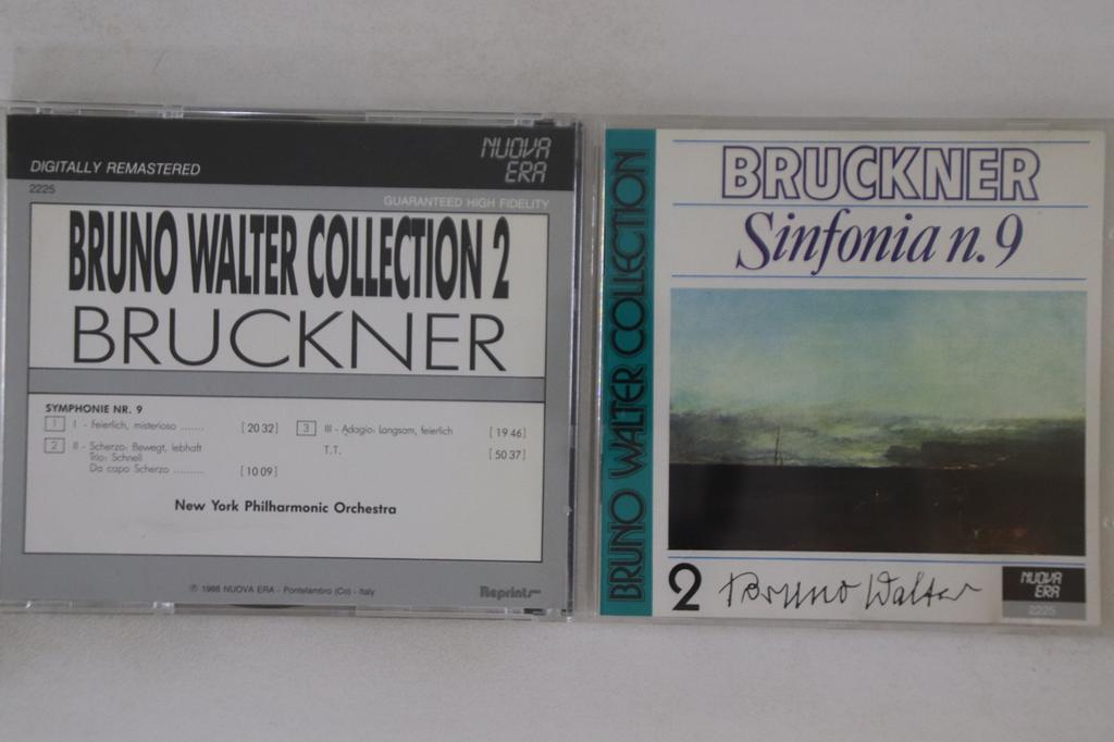 CD NEW YORK PHILHARMONIC ORCHESTRA - Bruno Walter Collection 2 2225 REPRINT Italy Classical Used