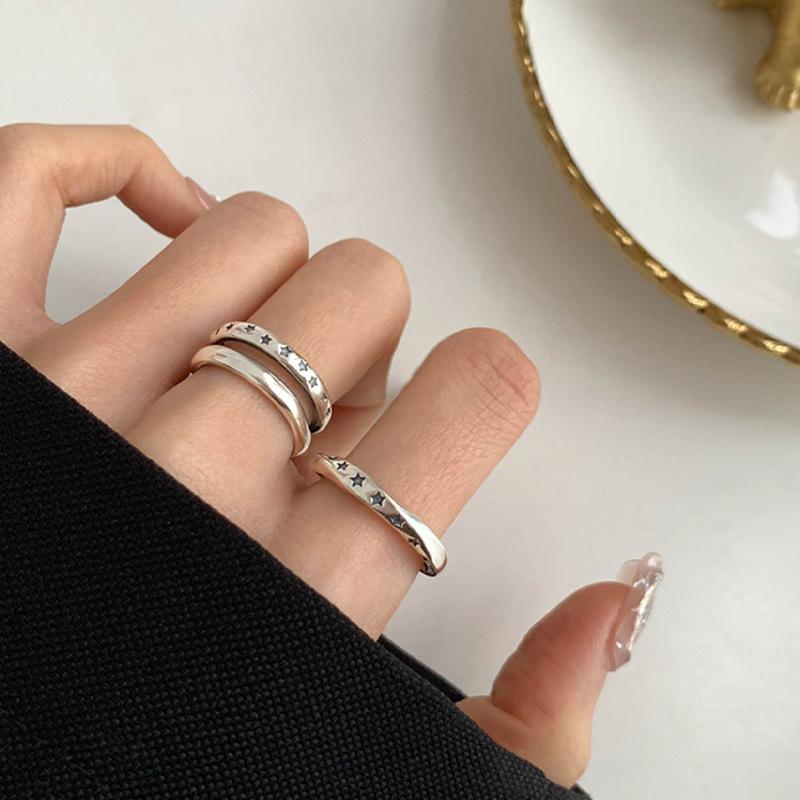 Fashionforward Mobius Star Doodle Ring For Women In Adjustable Copper Ideal For Chic Accessories Layered