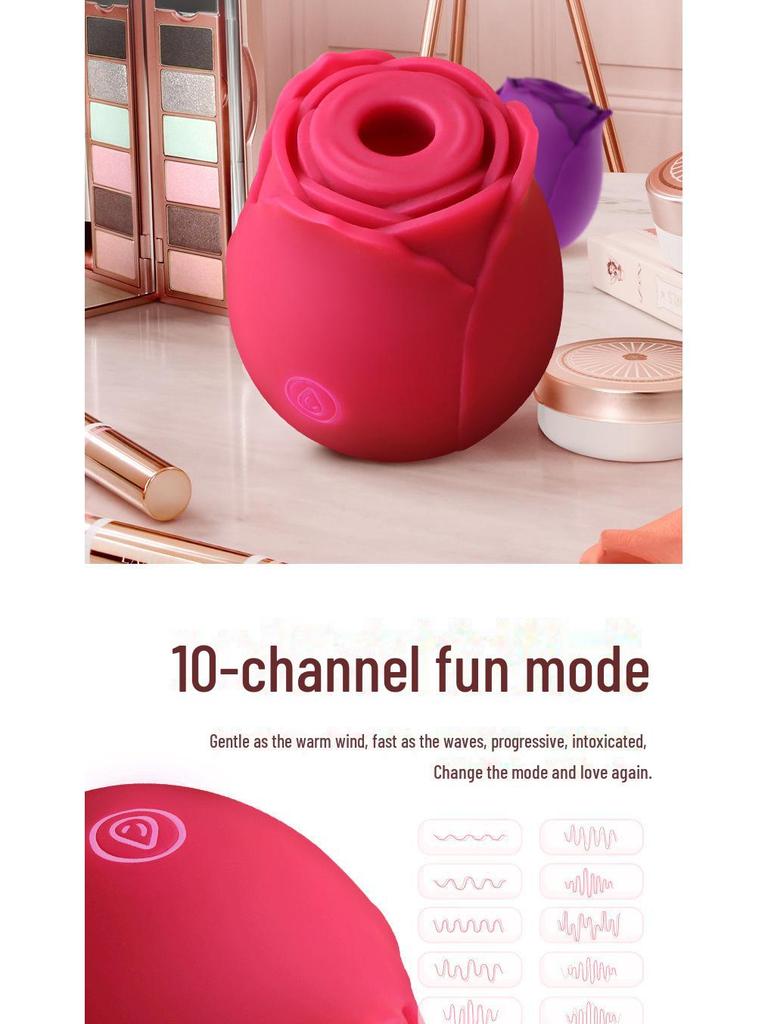 Jucărie pentru adulți cu masaj prin sugerea ouălor vibratoare feminine