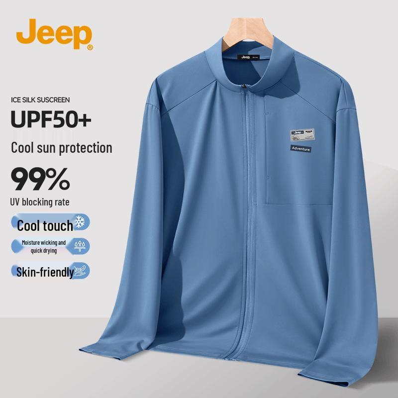 JEEP Men s Cooling Sun Protection Outdoor Hoodie M