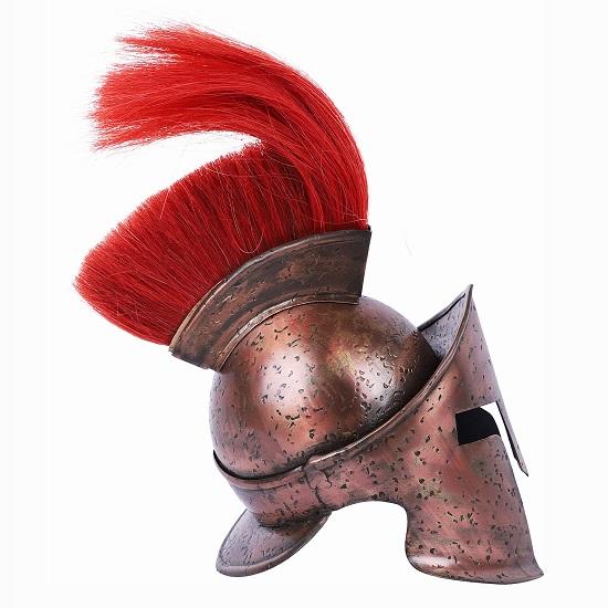 Medieval 300 King Leonidas Greek Replica Armor Helmet Showpiece Spartan Helmet