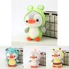Cute Penguin Transforming Plush Toy Soft Water Crystal Fabric Plush