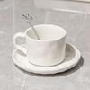 Light Luxury Coffee Cup, High-End Exquisite Afternoon Tea Tea Set, High-End Ceramic Women'S High-Value Cup And Saucer Set