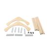 Wood Embroidery Hoop Stand Adjustable Crossed Stitch Frame Table Display Stand for Stitching Sewing