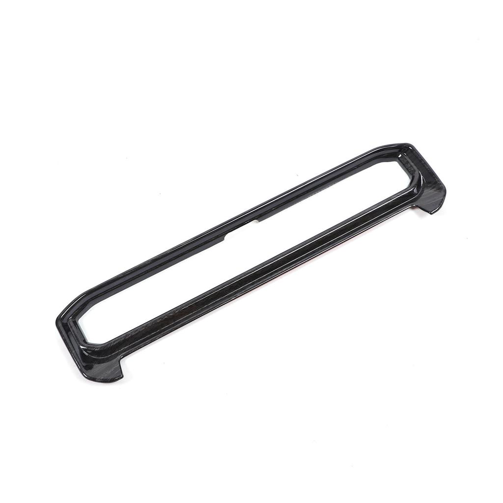 Black Grain Center Air Outlet Frame Trim Cover For Toyota Land Cruiser LC250 24+