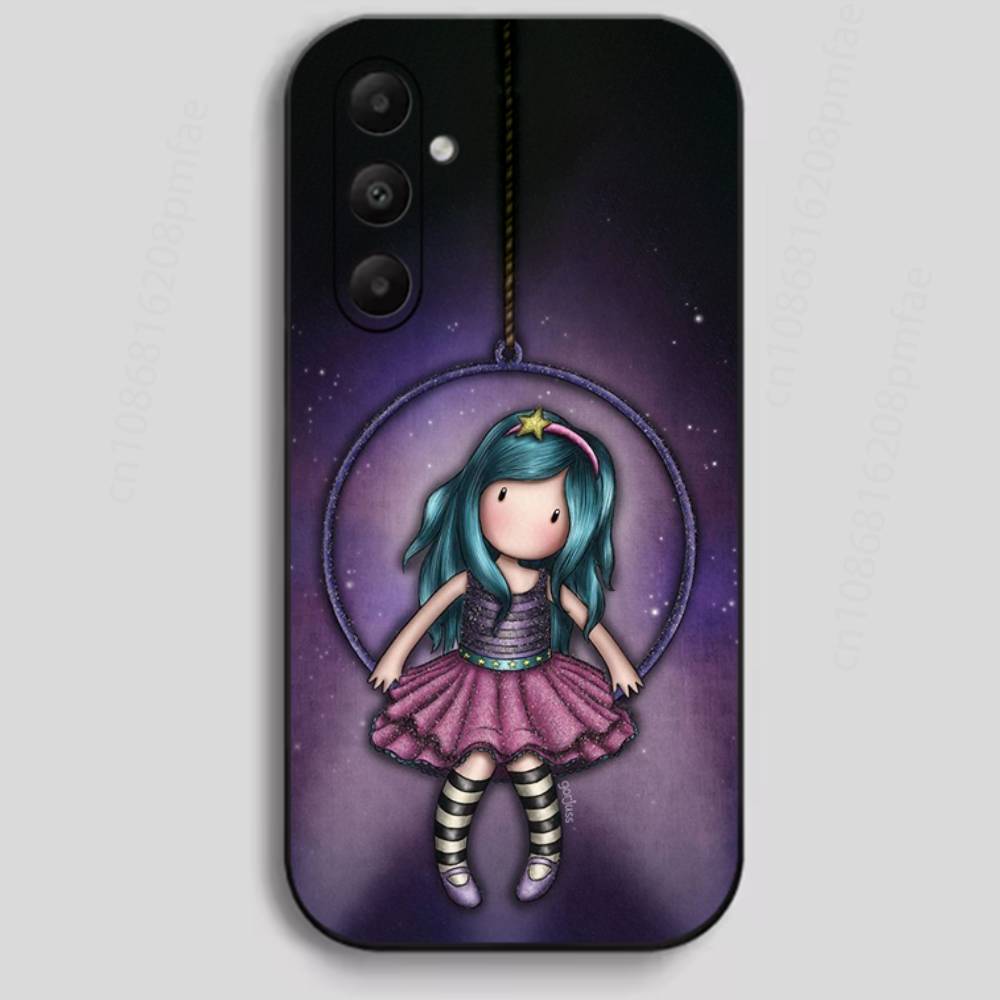 

Cute S-Santoro G-Gorjuss Phone Case for Samsung Galaxy A73,23,53,33,24,72,22,52,32,54,A34 Soft Cover Samsung A71 4G
