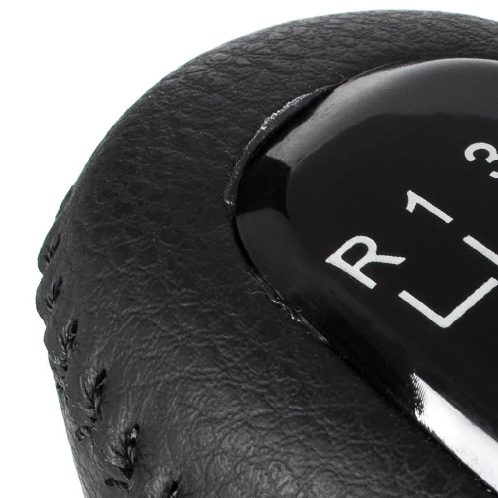 Chevrolet Aveo 09-13 BLACK ECO LEATHER 5 SPEED Gear Shift Knob