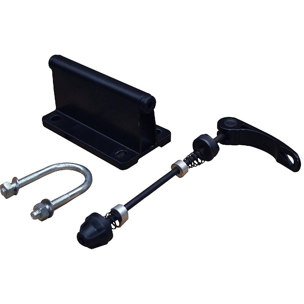 1Pc Black Alloy Car Pickup Bicycle Quick-Release Fork Mount Rack Carrier Holder