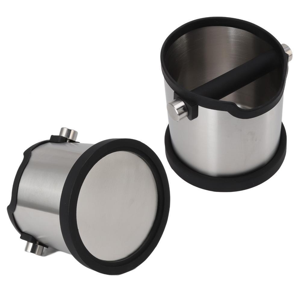 1800ML Capacity Coffee Knock Box 60.8oz Capacity Coffee Grounds Container For Coffee Shops