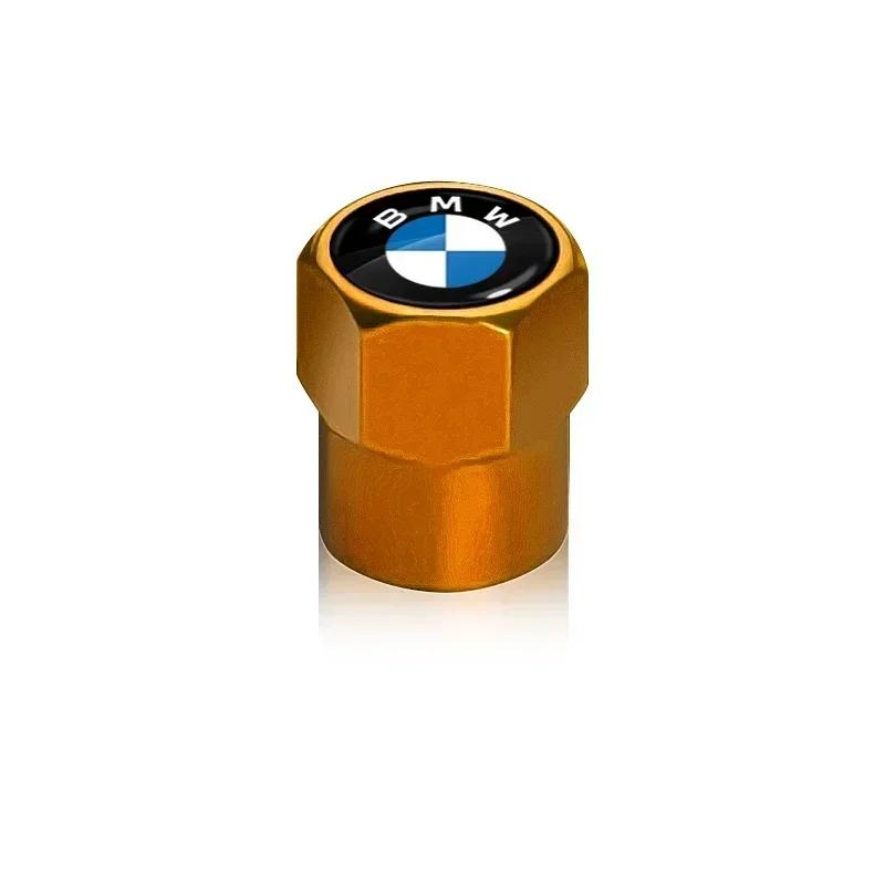 4ks Stylingové Krytky Ventilků Pneumatik Kol Auta Krytky Vzduchových Matice Krytky Ventilků s Logem Auta Příslušenství Pro BMW E46 E52 E53 E60 E90 E91 F30 F20 F10 F15 M3 M5