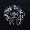CHROME HEARTS Hufeisen Dolch Reißverschluss Hoodie Oberteile M Schwarz Gebraucht