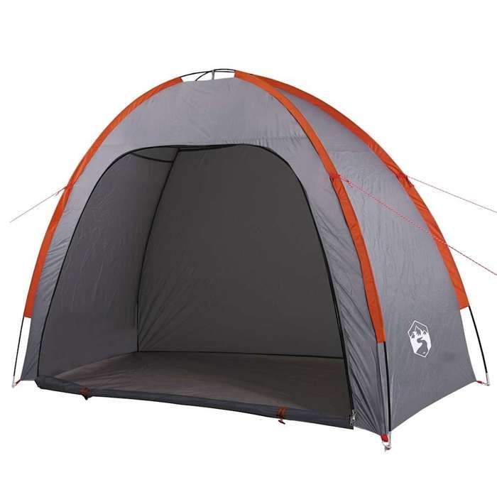 VidaXL Tente de rangement gris et orange imperméable, tente de rangement, tente légère, tente utilitaire, tente, tente 94580