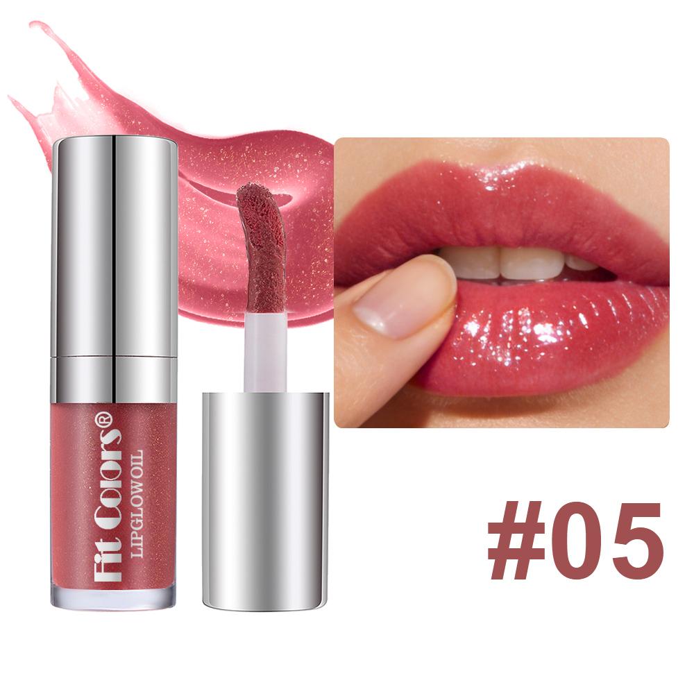 Moisturizing Mirror Effect Lip Glaze, Available In 6 Colors, Refreshing Non-Greasy Formula, Glossy Shine and Long-Lasting Wear Liquid Lipstick Makeup