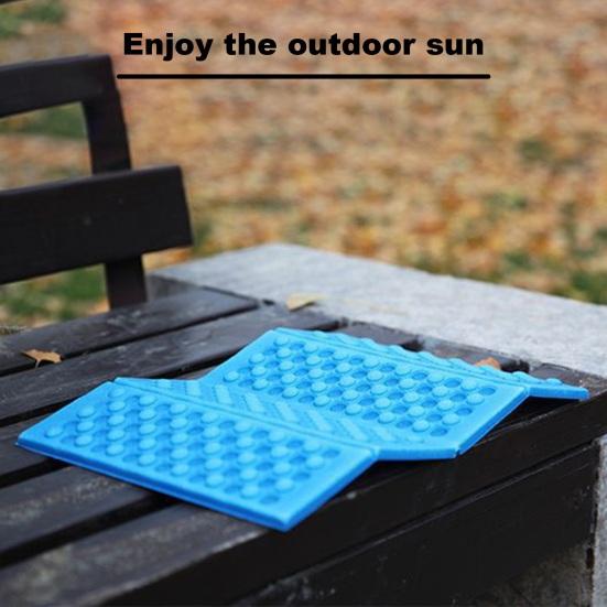 Folding Seat Cushion Waterproof Portable Thick Heat And Cold Insulation Foam Outdoor Hiking Camping Picnic Sitting Pad Beach Floor Mat