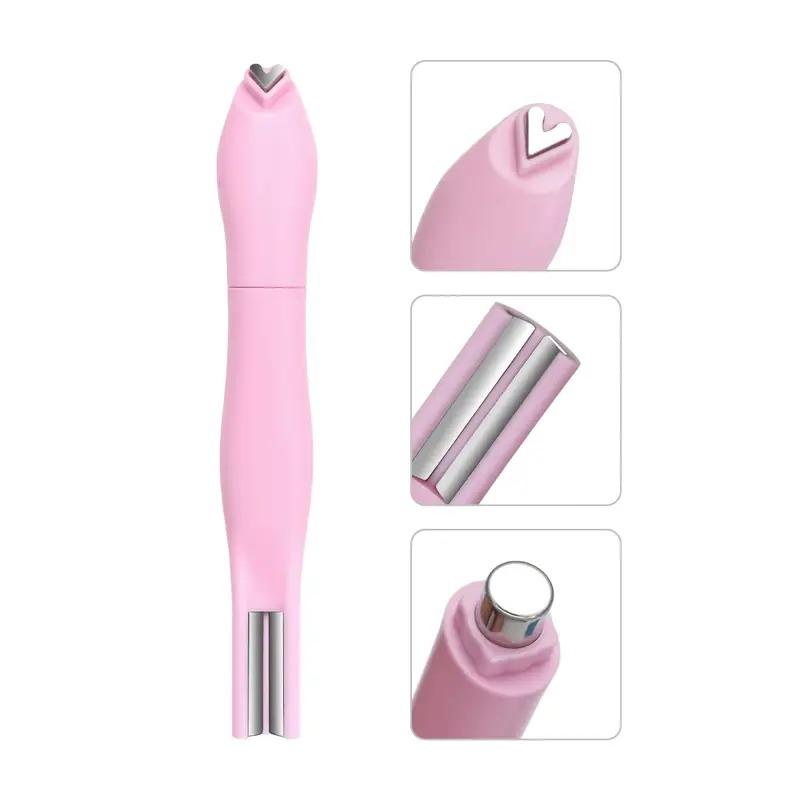 3-In-1 Love Snake Cat Eye Magnetic Diy Nail Art Tool Portable Manicure Detachable Durable Plastic Manicure Pedicure Stick