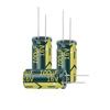 20pcs 16V 100UF Capacitor 5x11mm(0.2x0.43in) High Frequency Aluminum Electrolytic Capacitors for TV, LCD Monitor, Game