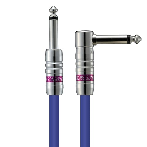 Providence LE501 Shielded Cable, 3m, S/L Plug (Straight/L-Shaped), Blue