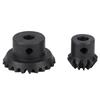2pcs Black High Grade Steel Beekeeping Extractor Gear Essential for Beekeepers, Honey Tool, Special Product with No Honey Stick