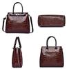 Bag Women's Bag New Crossbody Bag Women's Shoulder Bag Crocodile Pattern Atmospheric Women's Handbag Women's