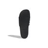 New Adidas Adilette Comfort Sandals Core Black Cloud White Black