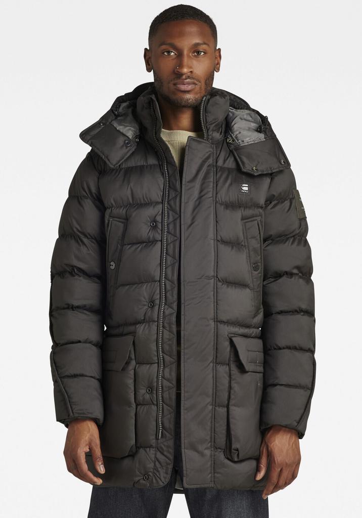 Winter Jacket G-Star G-Whistler Padded Hooded Parka (D20102-D199) Dk Black