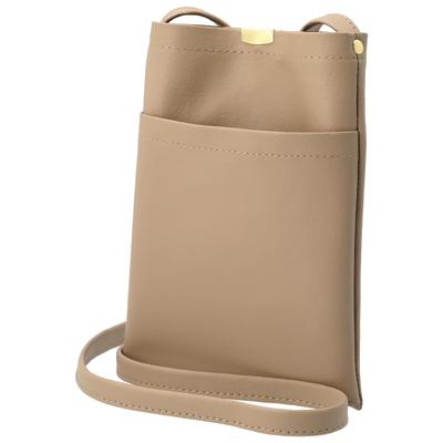Smartphone Shoulder Bag for Women, Smartphone Pouch, Smartphone Bag, Sacoche, Crossbody, Available In 6 Colors (Milk Tea)