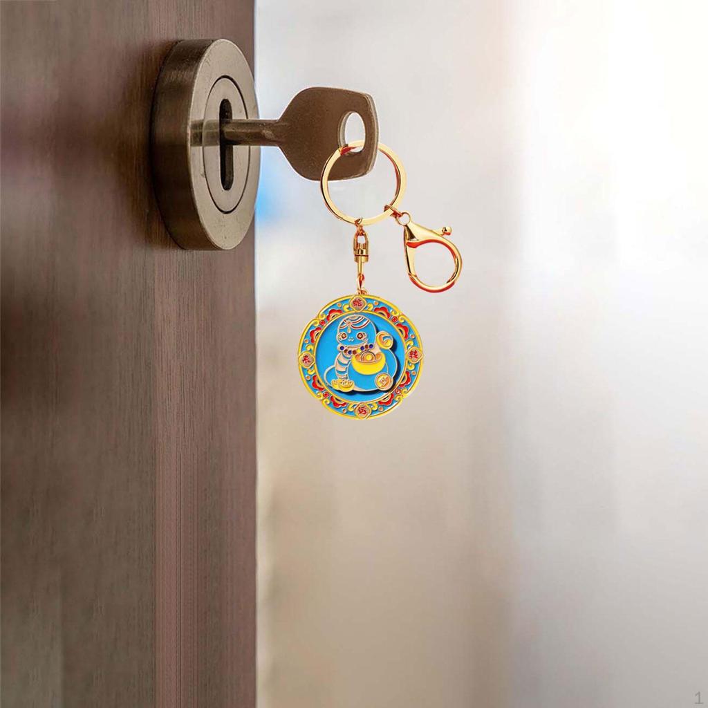 Keychain Pendant Car Key Decoration Portable Ornament Cute Chain Holder Keyring for