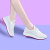 BOGO Spring & Autumn Women's Korean Style Versatile White Sneakers with Thick Soles