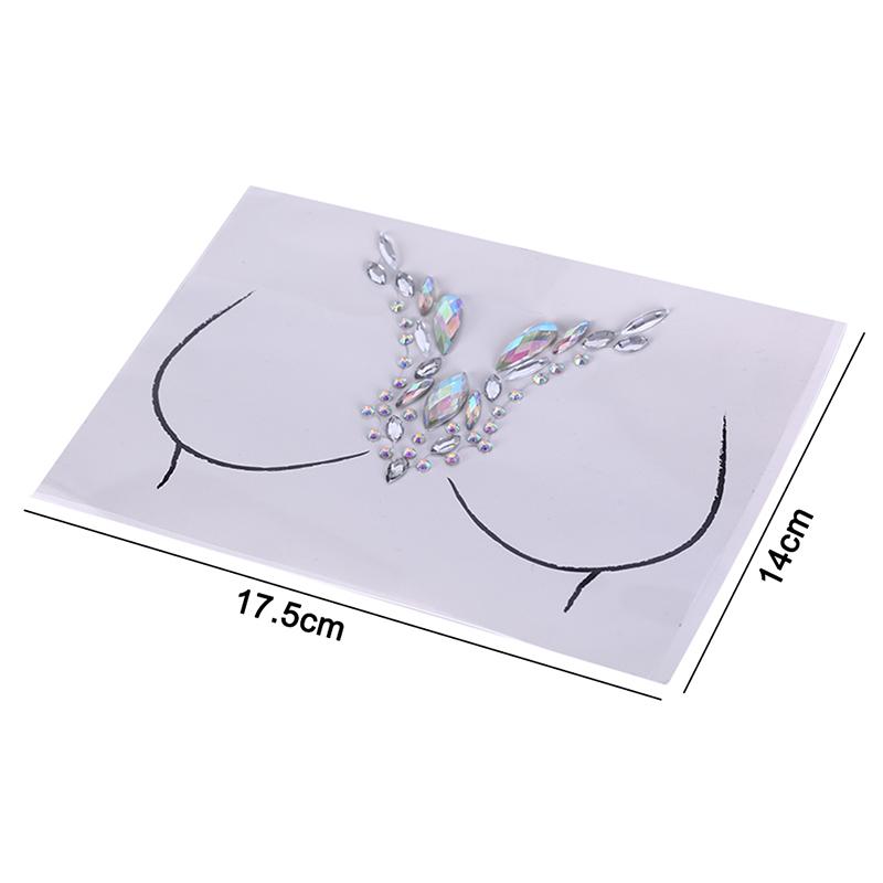Nipple Stickers Women Bra Breast Pasties Adhesive Stickers Accessories A