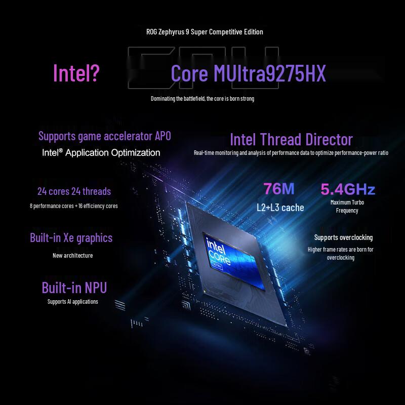 ROG Strix Scar 9 Ultimate 16-inch Gaming Laptop (CN version)
