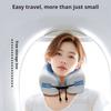 U Shaped Memory Foam Neck Pillows Soft Travel Pillow Massage Neck Pillow Sleeping Airplane Pillow Cervical Healthcare Bedding