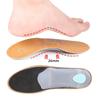 Unisex Leather Orthotic Insoles for Flat Feet: XO-Legs Support, Shock Absorbing, Breathable