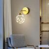 Nordic Spherical LED Kinkiety do Salonu Wnętrze Sypialnia Oświetlenie ścienne LED Lampy Oprawa Oświetlenie wewnętrzne domu Kinkiet ścienny