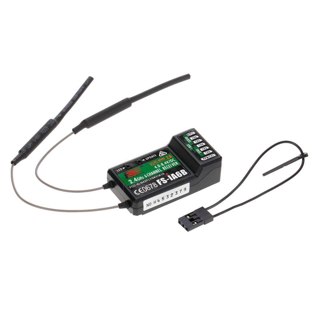 FPV Drone Flysky FS-i6X 2.4GHz 10CH AFHDS 2A RC Transmitter with FS-iA6B Receiver for RC Drone Airplane Helicopter Flysky FS-i6X