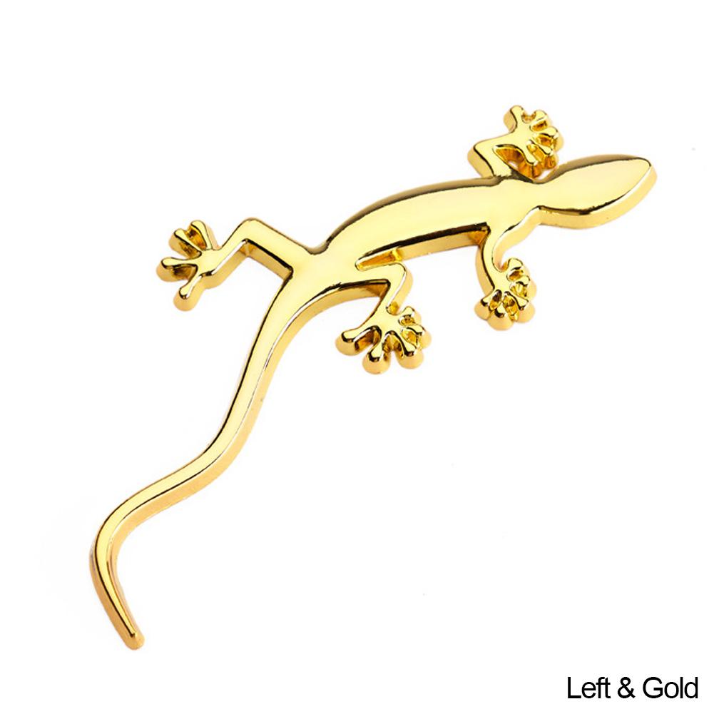 3D Rhinestone Diamond Lizard Gecko Car Sticker Decoration Badge Emblem Car-Styling Crystal Creative Auto Sticker Car Accessories