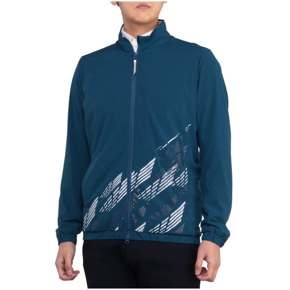 

Mizuno Golf Wear Stretch Hero Easy to Move Water Ink XL Blouson, in, Repellent, Stretchable, E2MEA506, Men s, Blue,