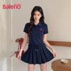 Baleno Damen Polo Kurzarm Rock Set