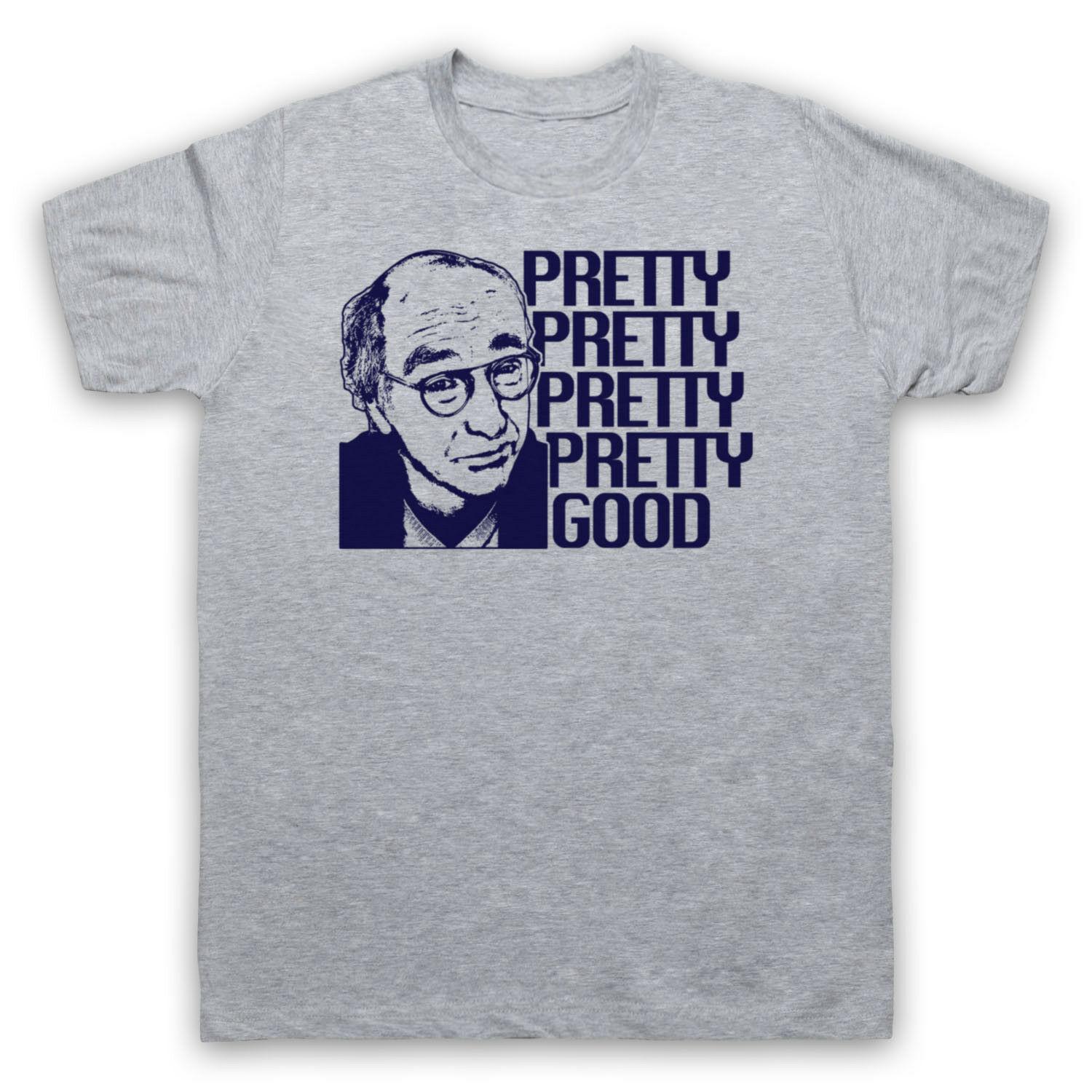 

Summer CURB YOUR ENTHUSIASM American TV Series LARRY DAVID PRETTY GOOD COMEDY Cotton T-shirt XXL серый