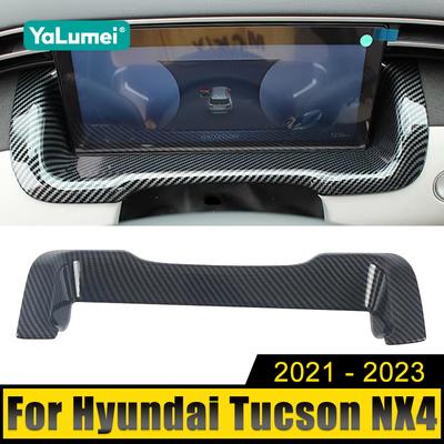 Dla Hyundai Tucson NX4 2021 2022 2023 Hybrid N Line Deska rozdzielcza samochodu Wyświetlacz prędkościomierza Osłona wskaźnika Rama wykończeniowa Akcesoria