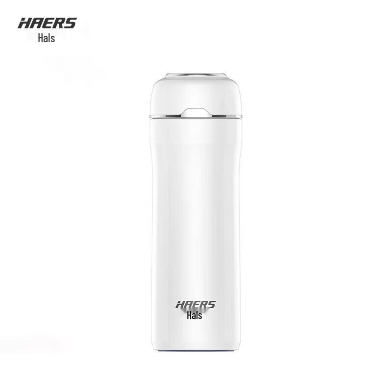 HAERS Легкая портативная термокружка с вакуумной изоляцией 420ml жемчужина белый