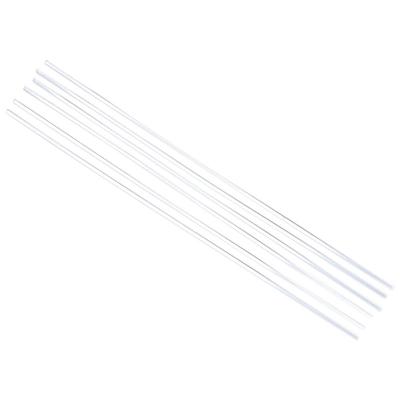 6pcs 2mm Diameter 8 Inch Length Plastic PMMA Bar Stick Clear DIY Decor Accessories  DIY Crafts